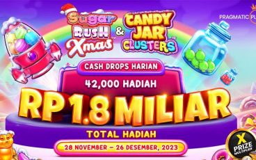 SUGAR RUSH XMAS & CANDY JAR CLUSTERS DAILY  CASH DROPS